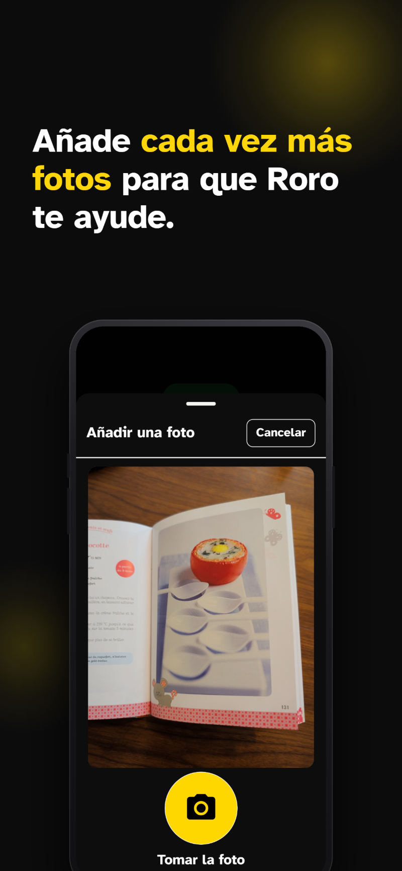 App Roro — respuesta hablada