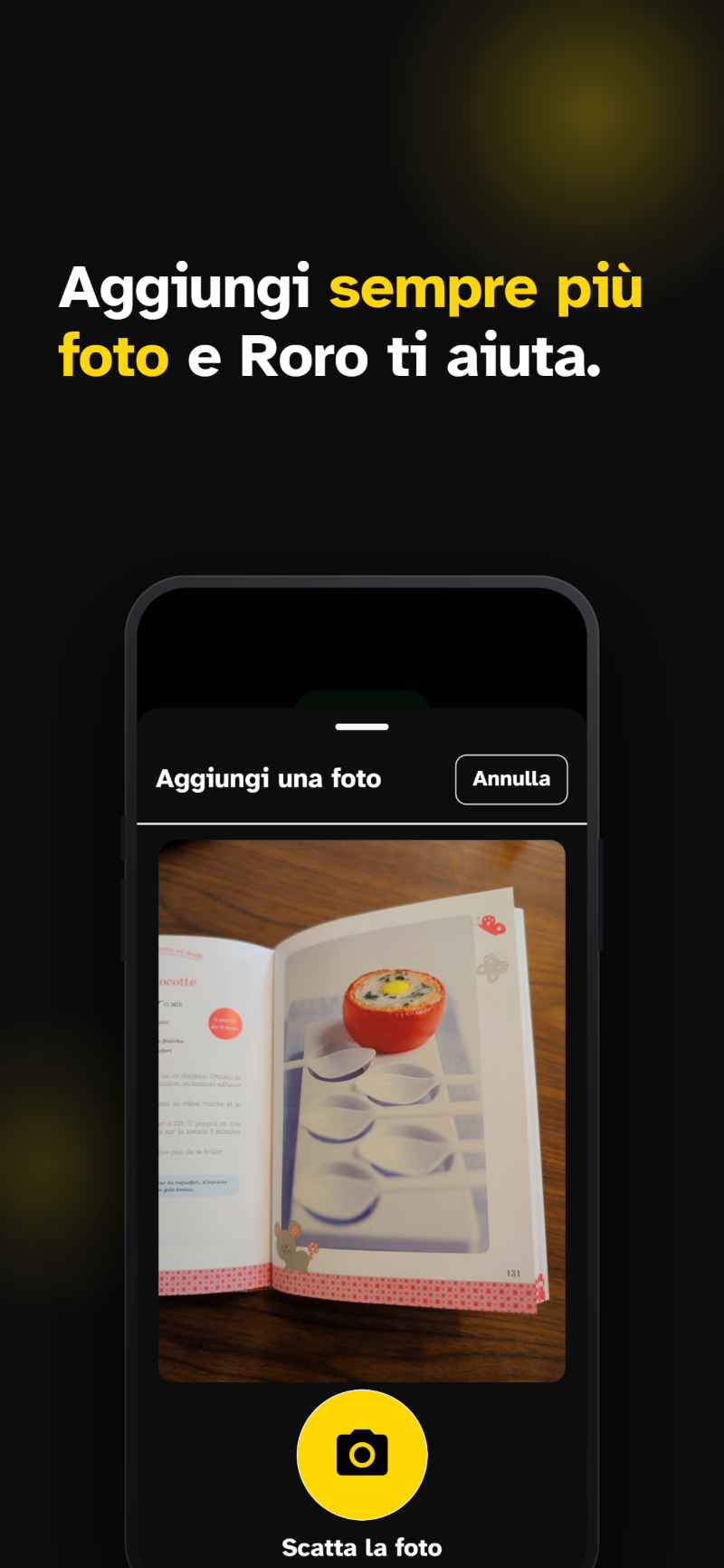 App Roro: risposta vocale